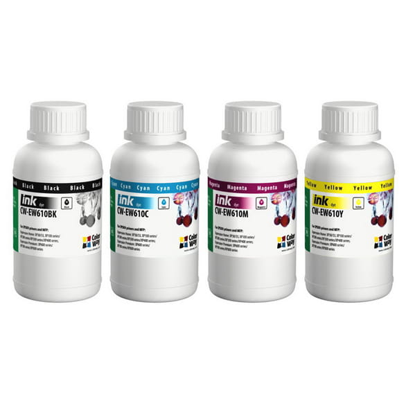 Комплект чернил CW EPSON XP103/600 BK/С/M/Y (CW-EW610SET02) 4*200г