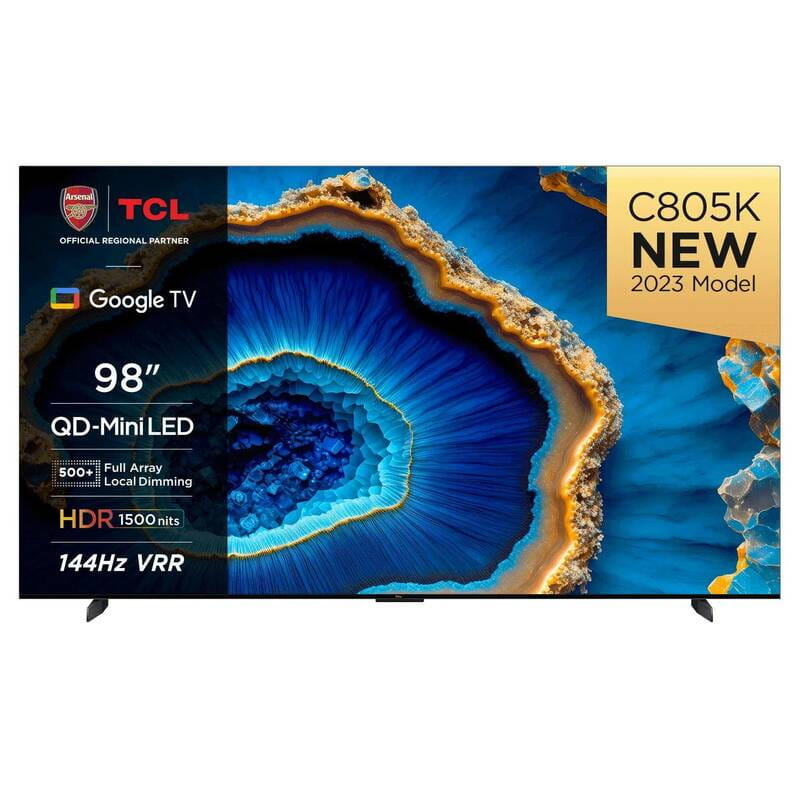 Телевiзор TCL 98C805K