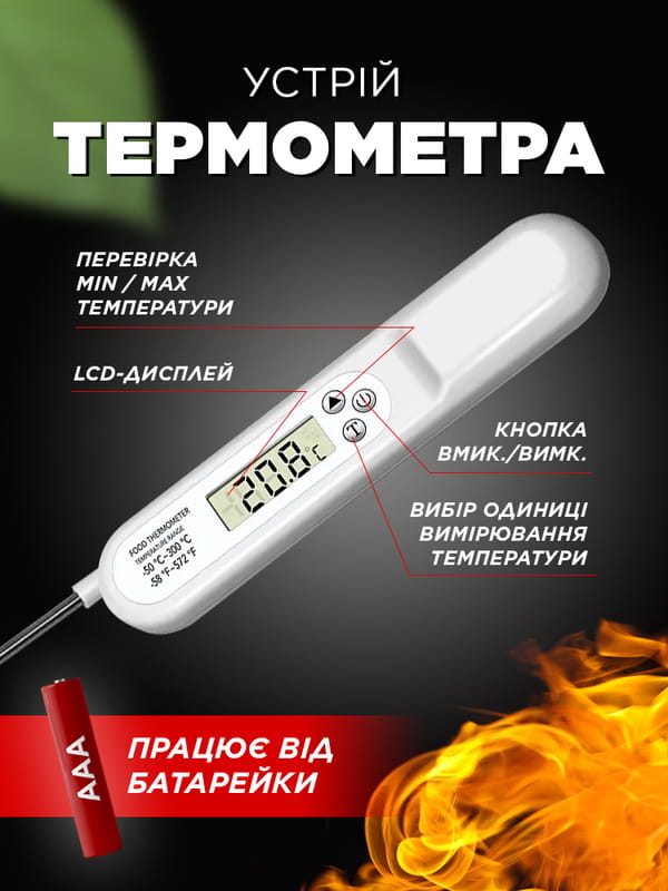 Термометр Ikos 0011-DAH