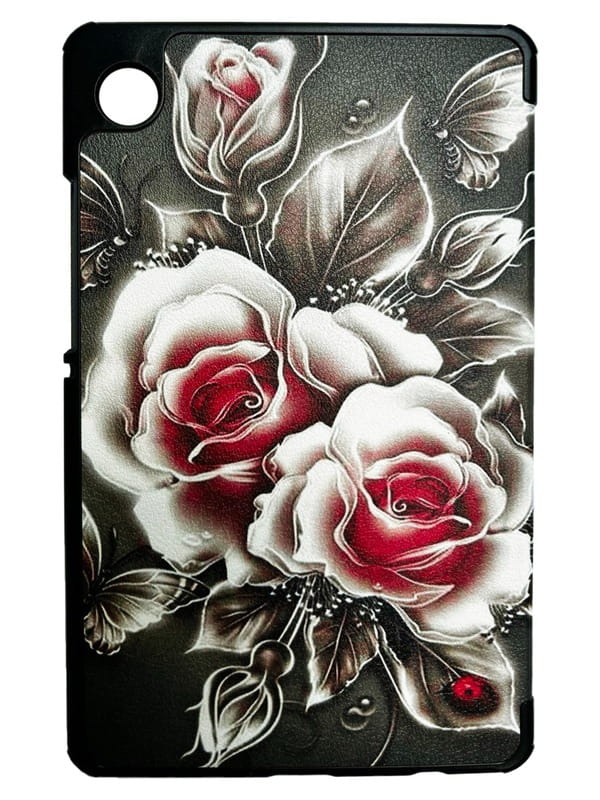 Чохол BeCover Smart Case для Samsung Galaxy Tab A11 SM-X133/SM-X135 8.7" Black Rose (713983)