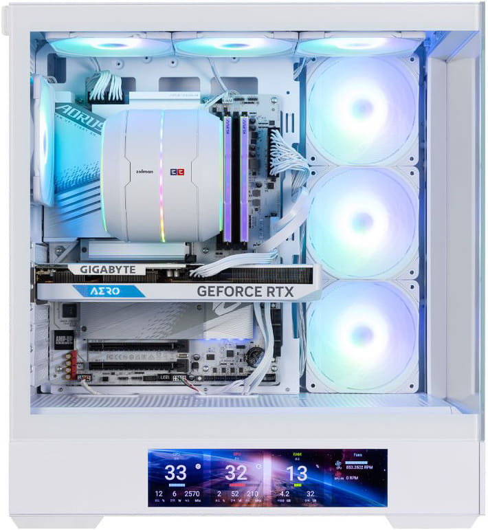 Корпус Zalman P40 DS White без БП