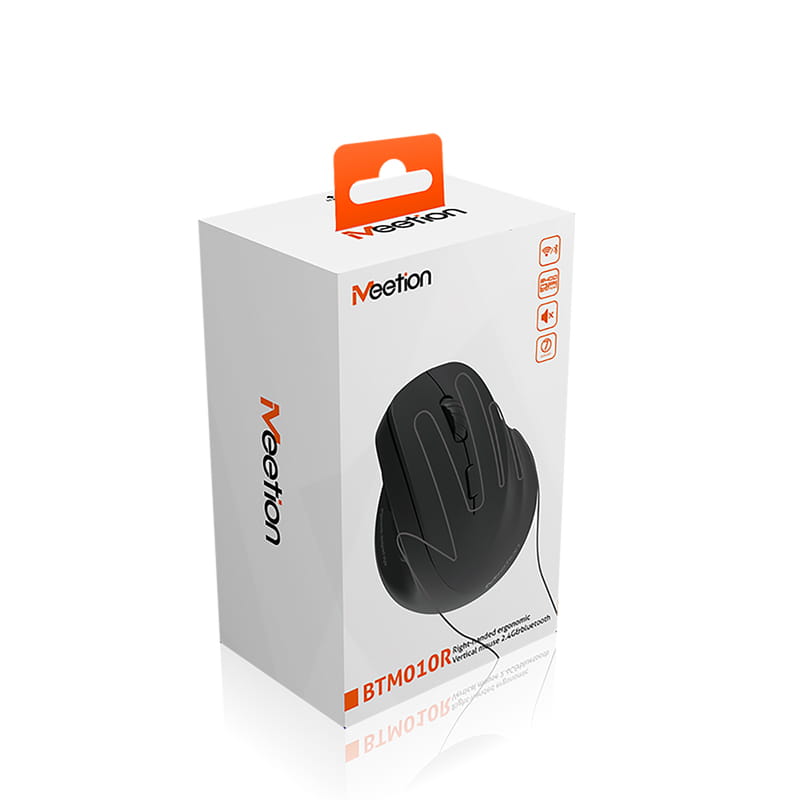 Мышь беспроводная Meetion MT-BTM010R-A Black (MT-BTM010R-A)