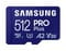 Фото - Карта пам`яті MicroSDXC 512GB UHS-I/U3 Class 10 Samsung Pro Plus R180/W130MB/s + SD-адаптер (MB-MD512SB/WW) | click.ua