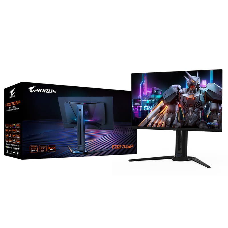 Монітор Gigabyte 27" Aorus FO27Q5P QD-OLED Black 500Hz