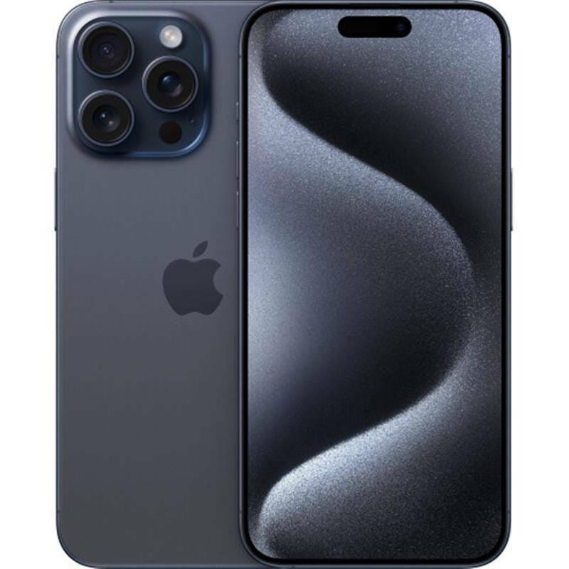 Смартфон Apple iPhone 15 Pro 256GB e-Sim Blue Titanium (Відновлений / Близький до ідеального)
