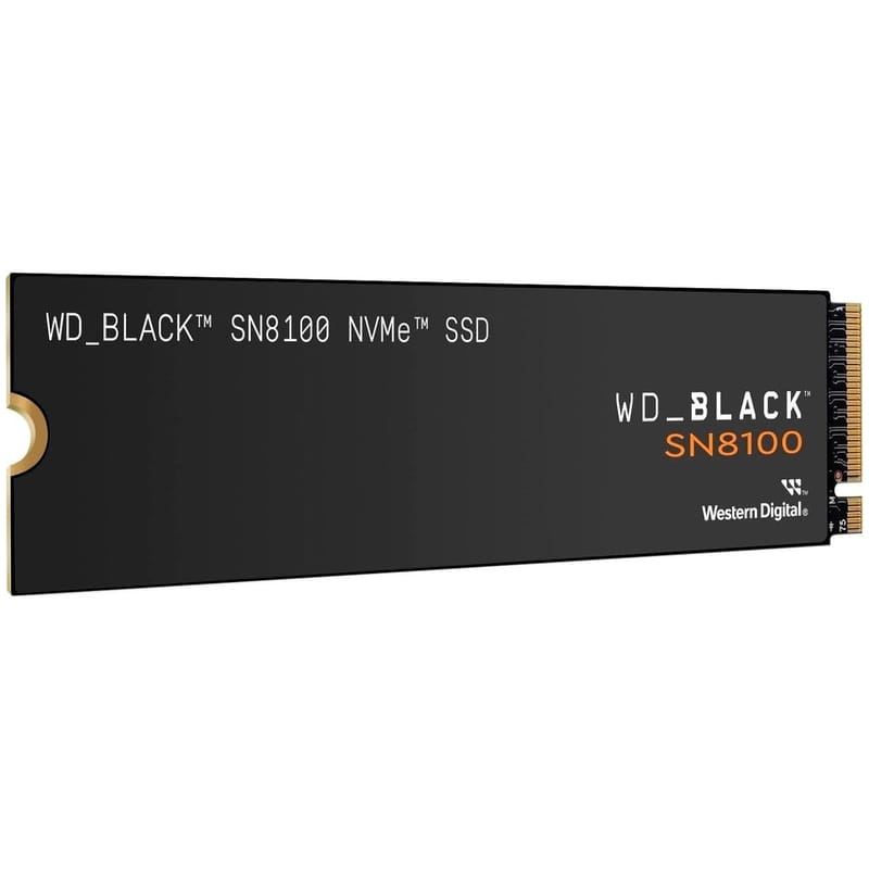 Накопитель SSD 1TB WD SN8100 M.2 2280 PCIe 5.0 x4 3D NAND TLC (WDS100T1X0M)