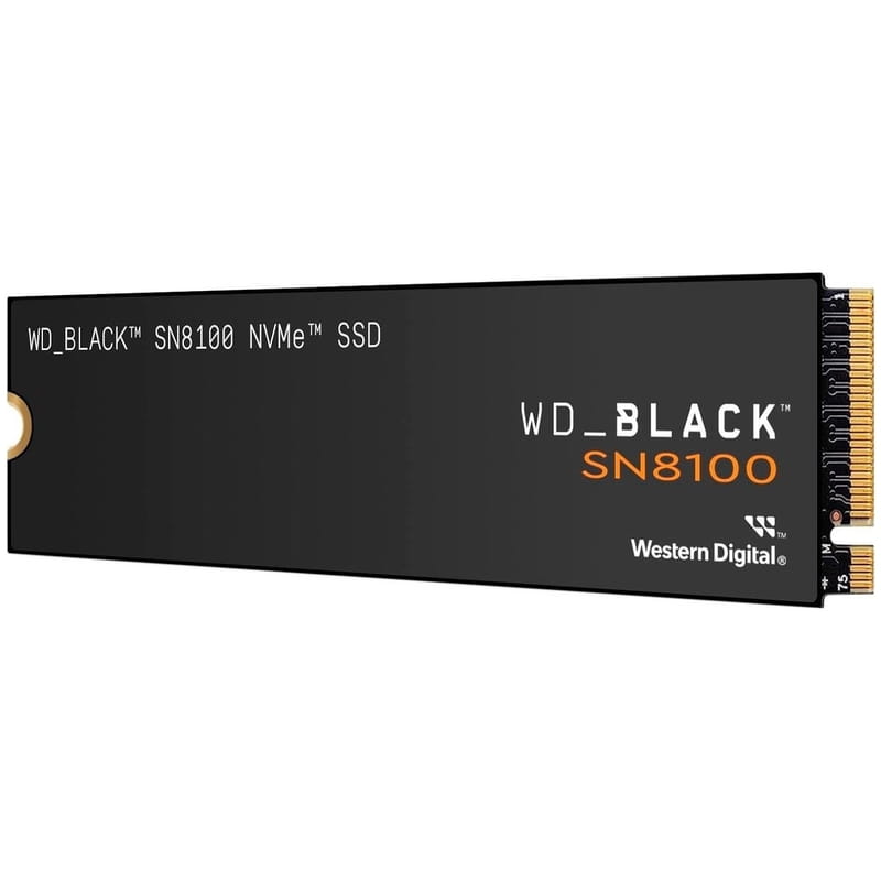 Накопитель SSD 1TB WD SN8100 M.2 2280 PCIe 5.0 x4 3D NAND TLC (WDS100T1X0M)