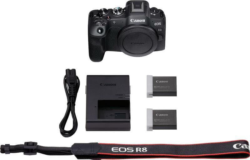 Цифровая фотокамера Canon EOS R8 Body + LP-E17 (5803C087)
