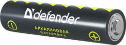 Батарейка Defender Alkaline AA/LR03 уп. 4шт (56001)