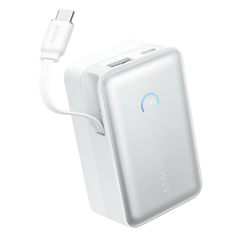 Універсальна мобільна батарея Anker Nano 10000mAh 45W White (A1638H21)