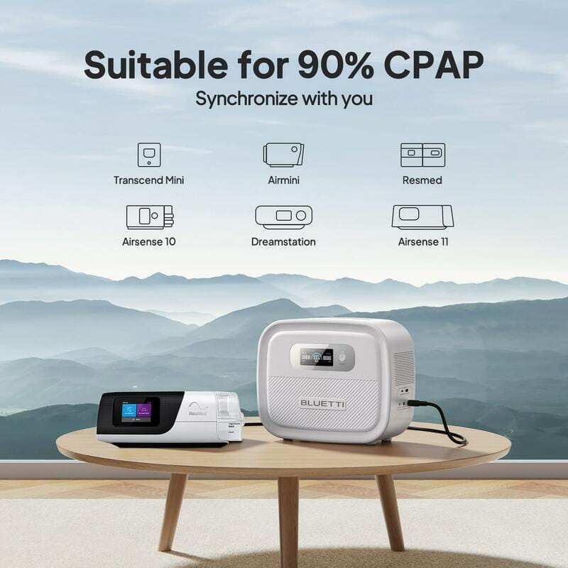 Зарядна станція Bluetti X60, 200W, 614Wh (PP-X60-EU-WH-BL-010)