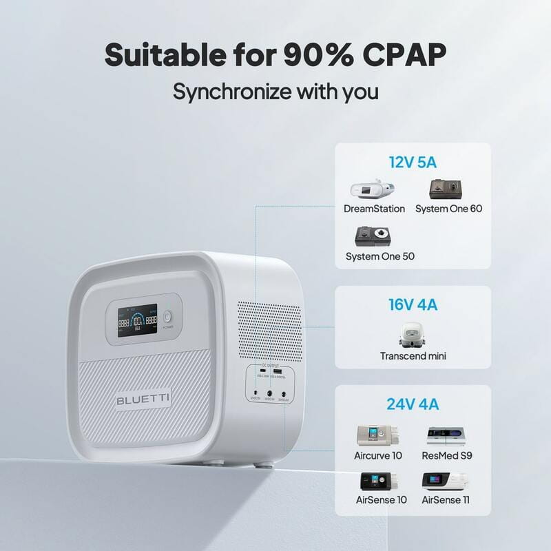 Зарядна станція Bluetti X60, 200W, 614Wh (PP-X60-EU-WH-BL-010)