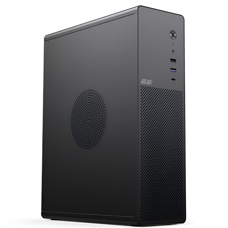 Корпус 2E Credo Slim V90B-400 Black 400W