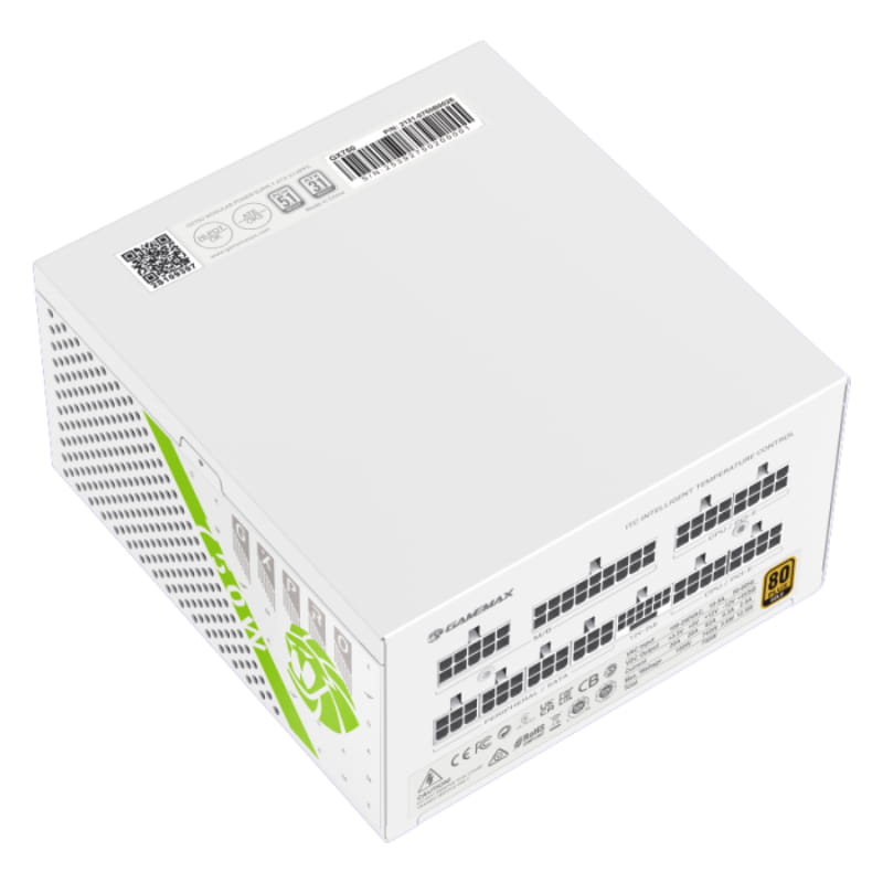 Блок живлення GameMax GX-750 Pro WH (ATX3.1 PCIe5.1) 750W