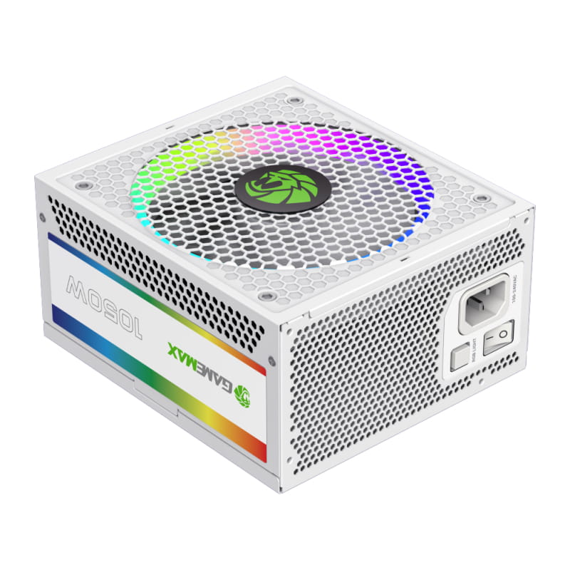Блок живлення GameMax RGB 1050 Pro WH (ATX3.1 PCIe5.1) 1050W