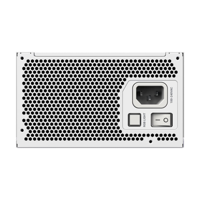 Блок живлення GameMax RGB 1050 Pro WH (ATX3.1 PCIe5.1) 1050W