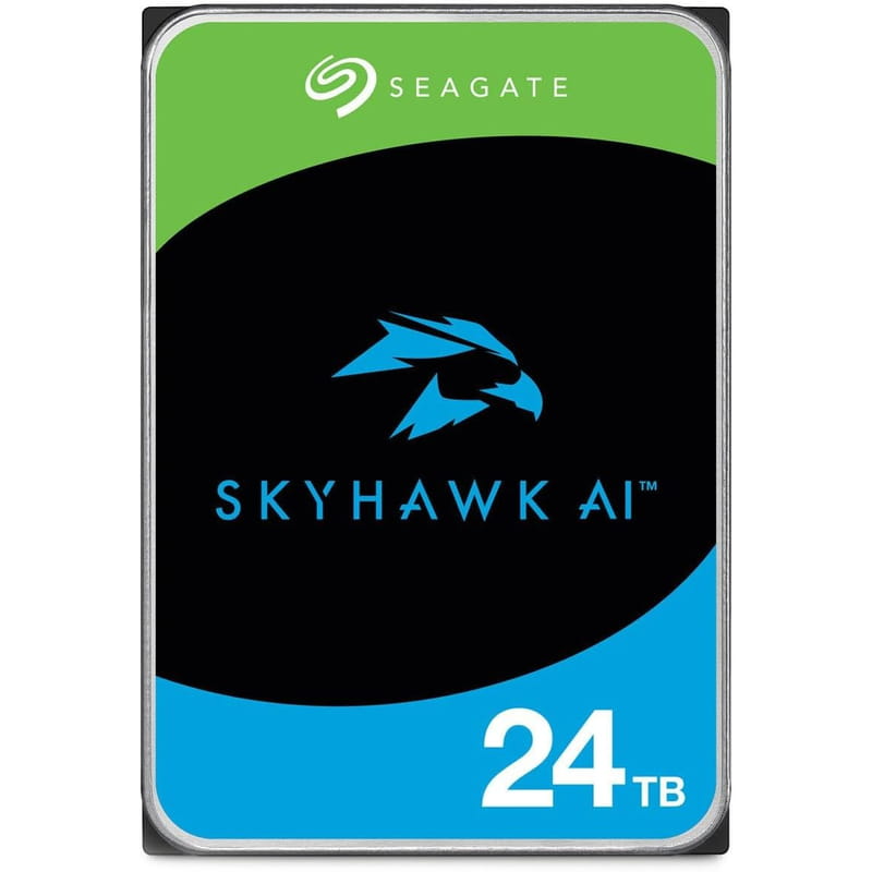 Накопитель HDD SATA 24.0TB Seagate SkyHawk AI Surveillance 7200rpm 512MB (ST24000VE002)