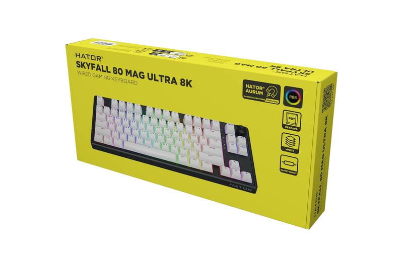 Клавиатура Hator Skyfall 80 MAG Ultima 8K Black-Black (HTK1880UA)
