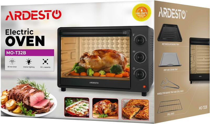 Электропечь Ardesto MO-T32B