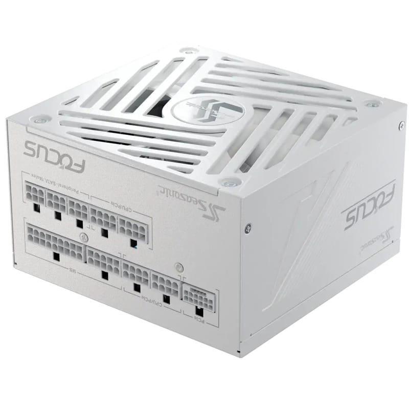 Блок живлення Seasonic Focus GX 750W ATX 3.1 White (FOCUS-GX-750-ATX31-WHITE)