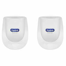 Набор чашек с двойными стенками Magio MG-1295 250 мл 2 шт