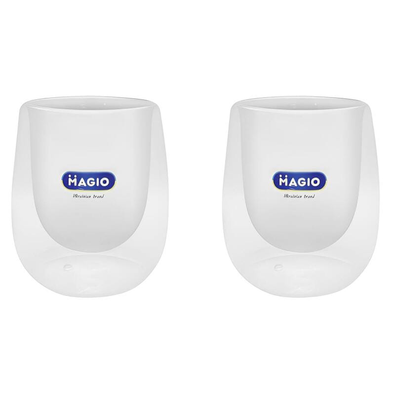 Набір чашок з подвійними стінками Magio MG-1295 250 мл 2 шт