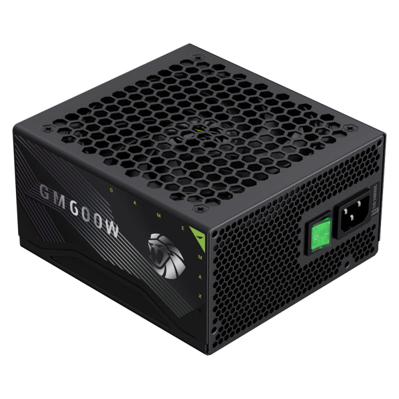 Блок живлення GameMax GM 600B Fully-modular New Black 600W