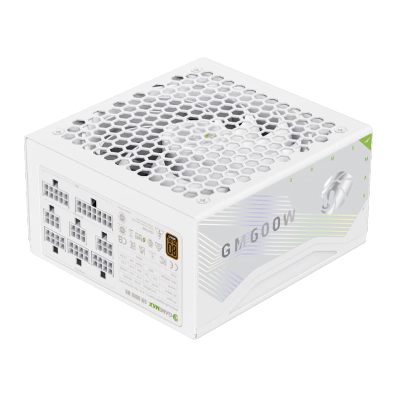 Блок живлення GameMax GM 600B WH Fully-modular New 600W