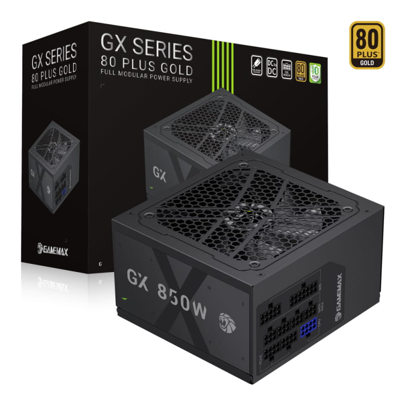 Блок живлення GameMax GX 850GF Black 850W