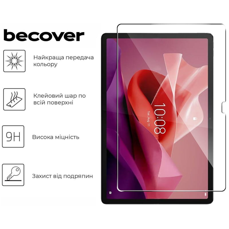 Защитное стекло BeCover для Lenovo Yoga Tab Plus 12.7" (713129)