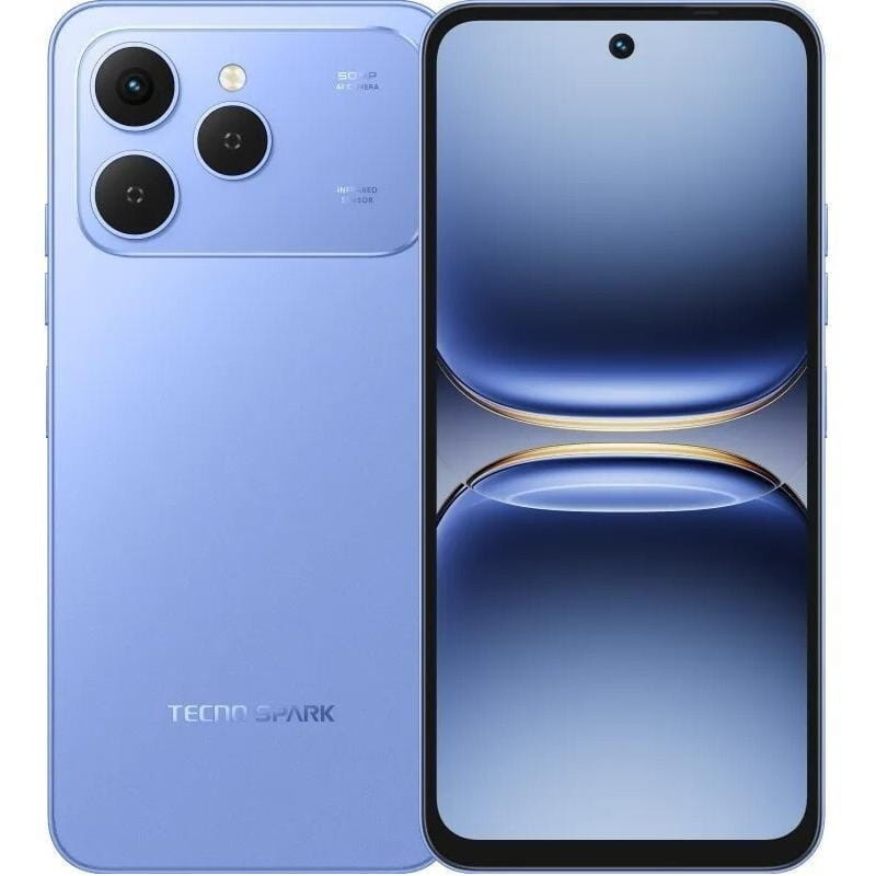 Смартфон Tecno Spark 40 (KM5n) 8/256GB Mirage Blue (4894947091582)