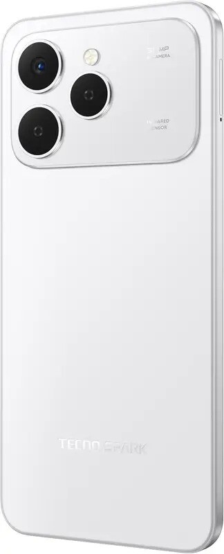 Смартфон Tecno Spark 40 (KM5n) 8/256GB Veil White (4894947091575)