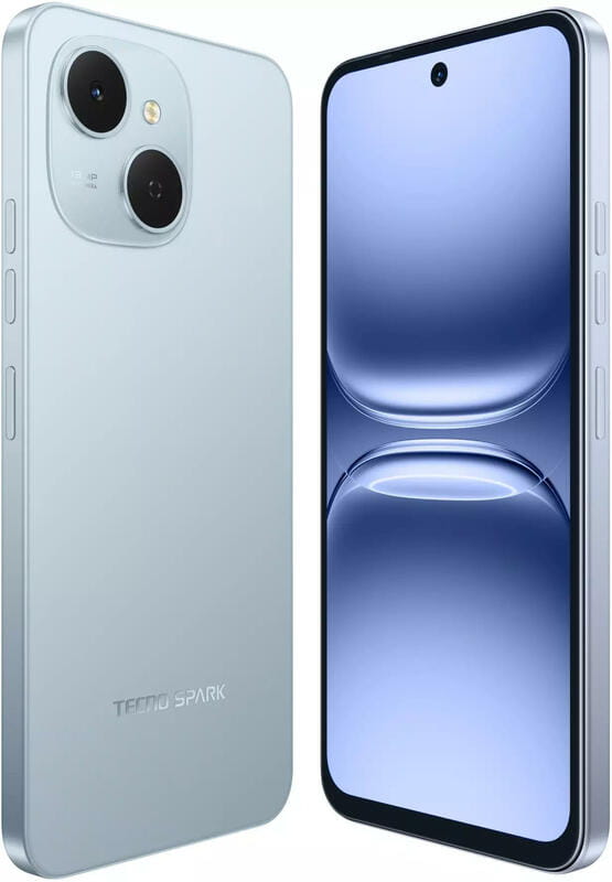Смартфон Tecno Spark 40C (KM4k) 4/128GB Ripple Blue (4894947093029)