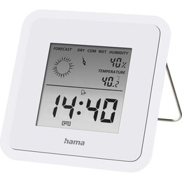 Термогігрометр Hama TH-50 White (00185891)