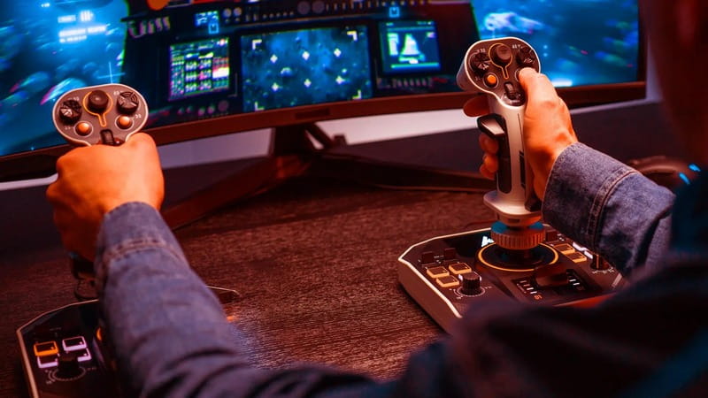 Джойстик ThrustMaster SOL-R 2 HOSAS PC (2960939)