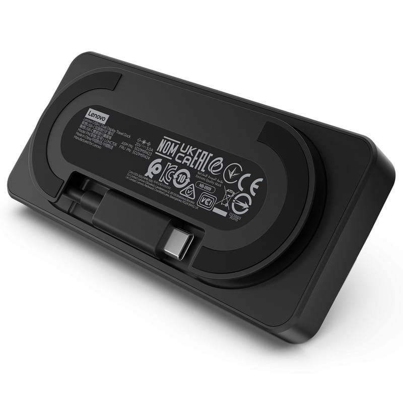 Док-станція Lenovo USB-C Dual Display Travel Dock (40B90100EU)