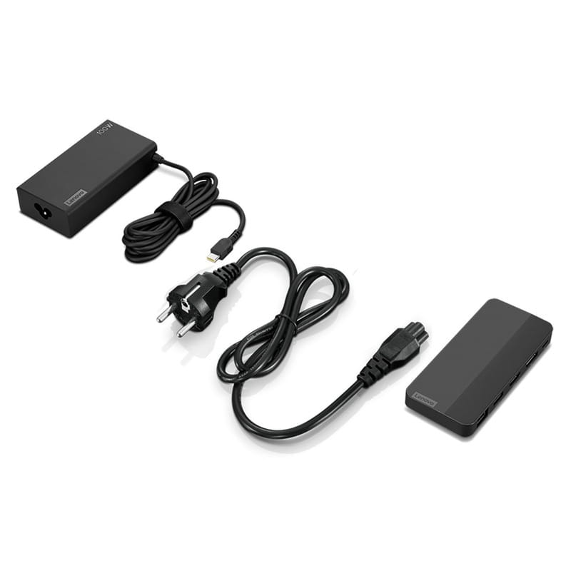 Док-станція Lenovo USB-C Dual Display Travel Dock (40B90100EU)