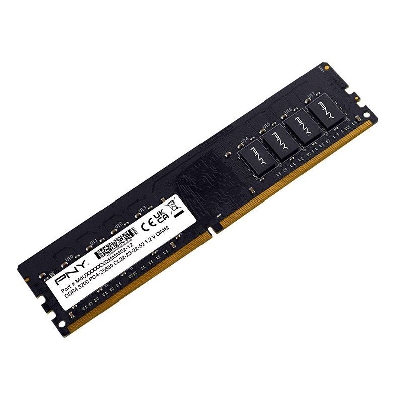 Модуль пам`яті DDR4 8GB/3200 PNY Black (MD8GSD43200-SI)