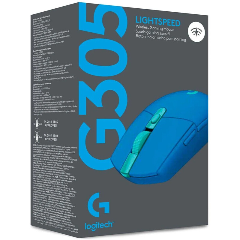 Мышь беспроводная Logitech G305 Blue (910-006014)