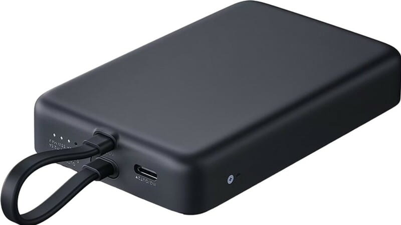 Універсальна мобільна батарея Xiaomi 10000mAh 33W Magnetic Integrated Cable Grey (BHR9823GL)