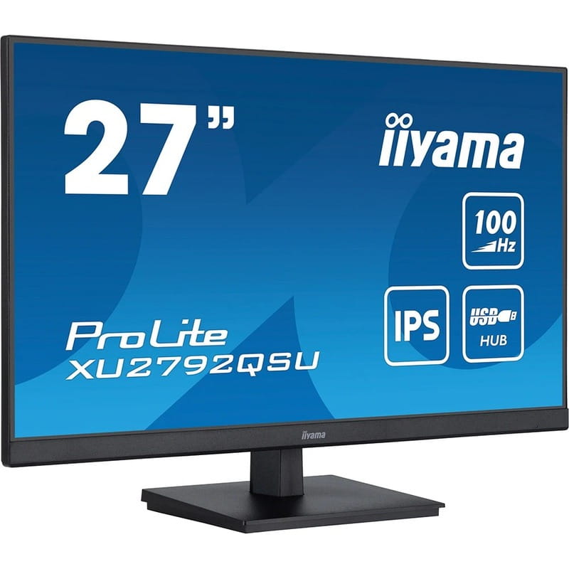 Монитор Iiyama 27" ProLite XU2792QSU-B6 IPS Black 100Hz