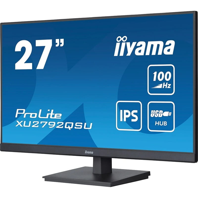Монитор Iiyama 27" ProLite XU2792QSU-B6 IPS Black 100Hz
