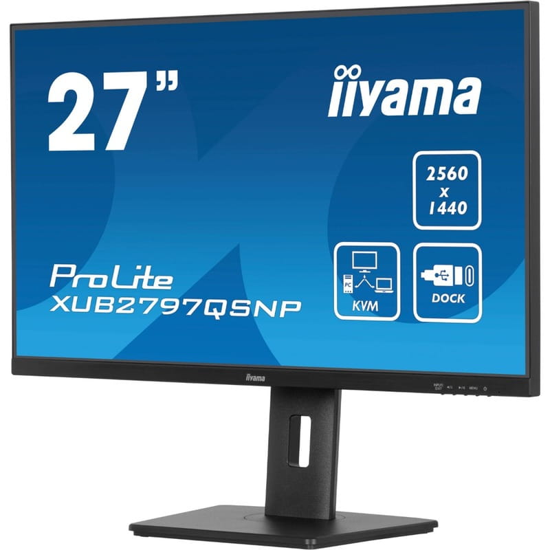Монитор Iiyama 27" ProLite XUB2797QSNP-B1 IPS Black 100Hz