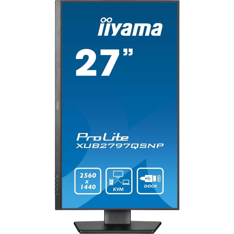 Монитор Iiyama 27" ProLite XUB2797QSNP-B1 IPS Black 100Hz