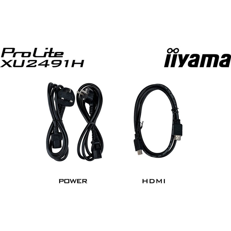 Монітор Iiyama 23.8" ProLite XU2491H-B1 IPS Black 100Hz