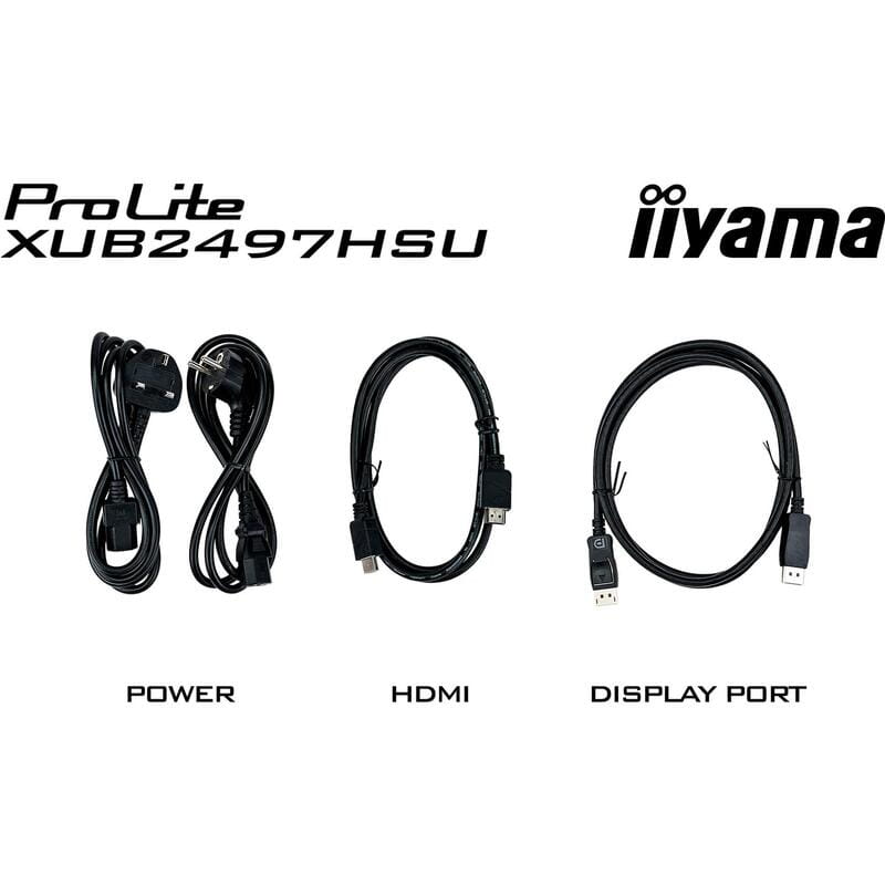 Монитор Iiyama 23.8" ProLite XUB2497HSU-B2 IPS Black 100Hz