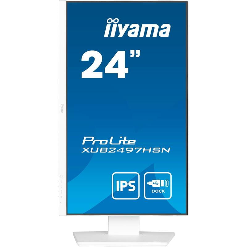 Монітор Iiyama 23.8" ProLite XUB2497HSN-W2 IPS White 100Hz