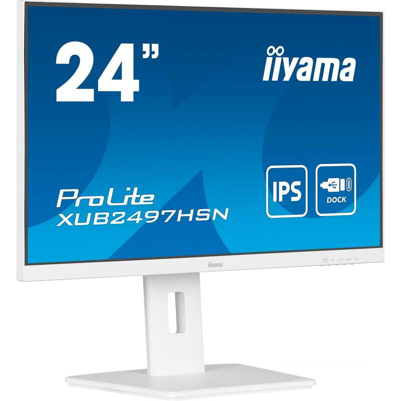 Монітор Iiyama 23.8" ProLite XUB2497HSN-W2 IPS White 100Hz