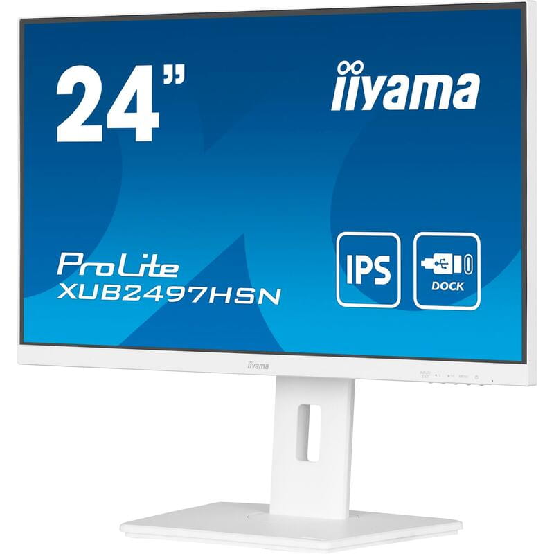 Монітор Iiyama 23.8" ProLite XUB2497HSN-W2 IPS White 100Hz