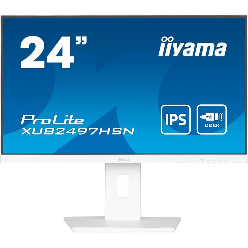 Монітор Iiyama 23.8" ProLite XUB2497HSN-W2 IPS White 100Hz